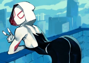 スパイダーマンのエロい画像