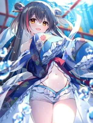 【非・微エロ】月曜日の黒髪美少女画像まとめ その２４３