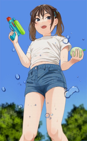 【二次】下から見上げているローアングルな画像まとめ その2【45枚】