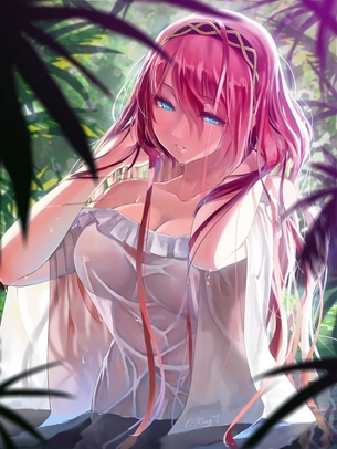 【二次元】服が透け透けになっている美少女達のエロ画像 Part.12 50枚