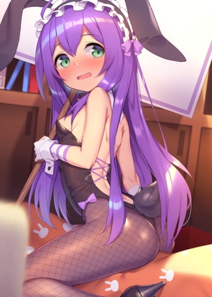 【非・微エロ】日曜日の紫髪美少女画像まとめ その１９４