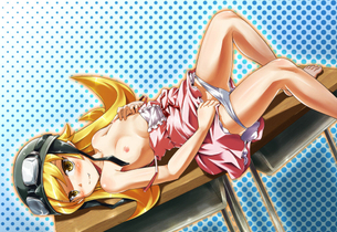 【物語シリーズ】おこちゃま体型の吸血鬼が如き存在 忍野忍ちっぱい画像集【二次エロ画像】