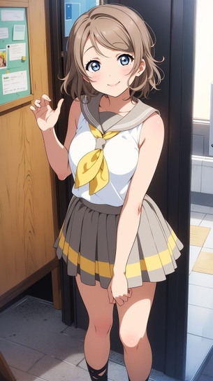 『stable-diffusion』【ラブライブ!サンシャイン!!】渡辺曜ちゃんのAI画像を大量作成 その２