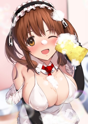 【非・微エロ】癒しと元気をもらえるメイド美少女のご奉仕二次画像まとめ その２