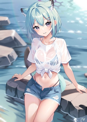 ブルーアーカイブでしこれる二次画像ください！