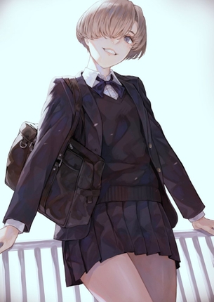 【二次】ボブ・ショートヘア女子画像　その４