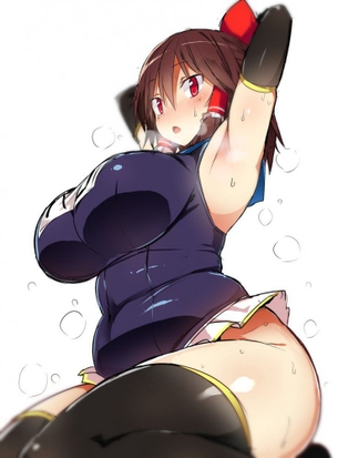 【むちむち】無自覚天然エロボディなむちむち女のエロ画像 その45