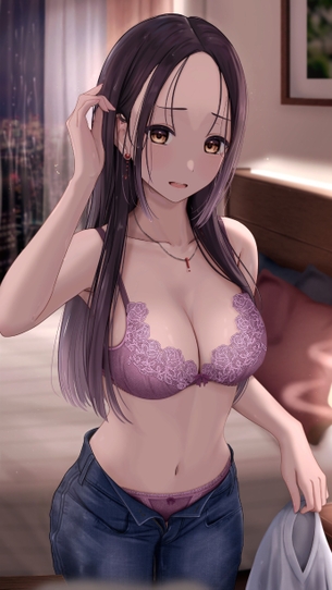 【２次】おヘソが見えてる女の子のエロ画像その７４
