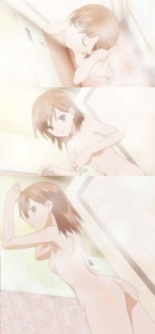【画像】御坂美琴さん14歳、パンツは見せない癖に全裸は公式に描かれまくってしまう