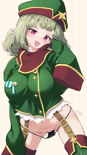 【非・微エロ】木曜日の緑髪美少女画像まとめ その２４５