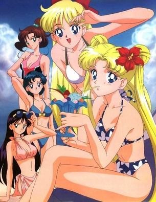【朗報】セーラー戦士さん、JCのくせに巨乳すぎる