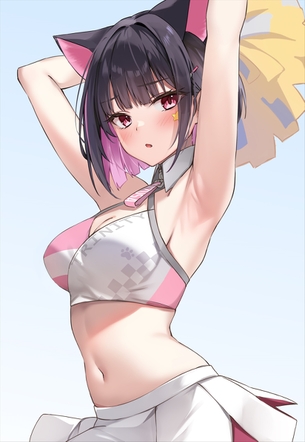 合法露出性器！女の子のエロい腋の画像！　その１０