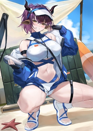 アークナイツの二次エロ画像で抜きたい！