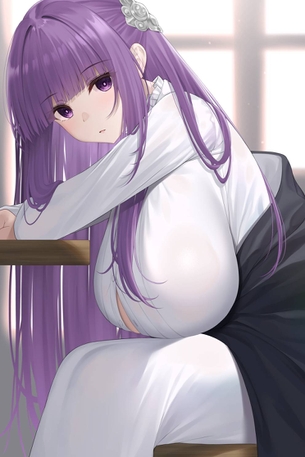 【二次エロ】葬送のフリーレンのむっちり魔法使いフェルンのえっちな画像まとめNo.06【20枚】