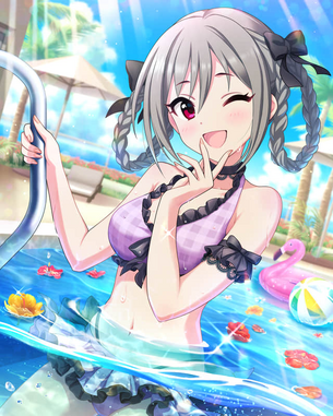 デレマスの神崎蘭子とかいうキャラ14歳なのにおっぱいデカすぎだろふざけんな
