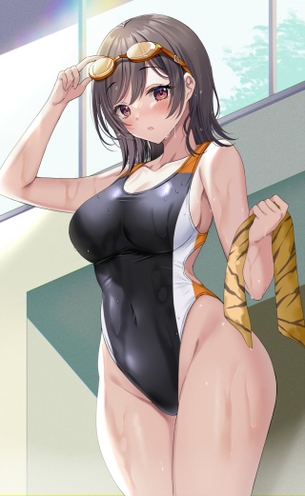 【二次】競泳水着を着た女の子の画像　その２４