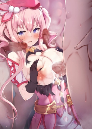 【画像】クッソエロい、けしからん巨乳でパイズリしてる女の子がこちら