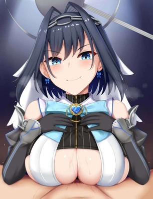 [ホロライブ][エロ画像]オーロ・クロニーがパイズリしてるよ～♪