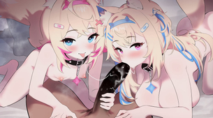 【ホロライブEN】フワワ・ モココ（FUWAMOCO）のドスケベ二次エロ画像まとめ