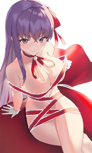【紫髪】ちょっとミステリアスな紫色の髪の女の子の二次元エロ画像＆イラスト Part12