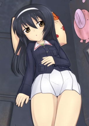 冷泉麻子のどエロい二次エロ画像がいっぱいおっぱい！【ガールズ&パンツァー】