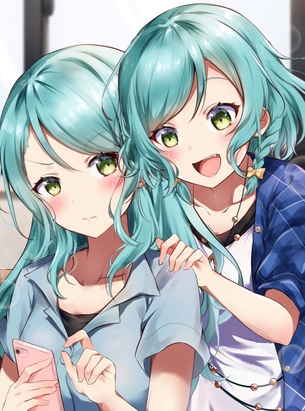 【キャラ】氷川紗夜/氷川日菜 画像まとめ その２【BanG Dream!（バンドリ！）】