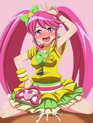 【ハピネスチャージプリキュア】勇ましい未使用処女ボディｗキュアラブリーエロ萌え画像集【二次エロ画像】