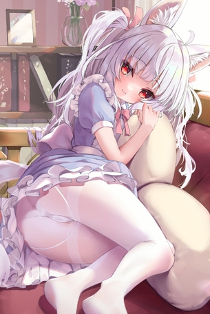 【非・微エロ】特別感のある白タイツ美少女画像まとめ