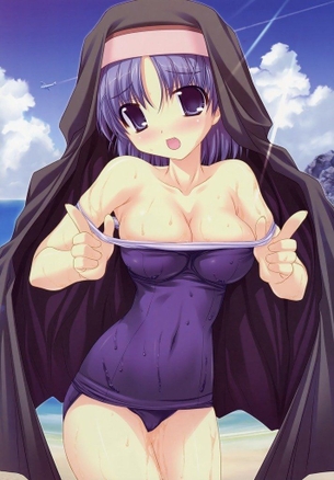 【スクール水着】地味故にエロい？魅惑の紺色 スク水娘画像集【二次エロ画像】