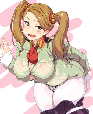 【ガンダムビルドファイターズ】むちむち駄肉ボディはイイものだｗ ギャン子の豊満エロボディ画像集【二次エロ画像】