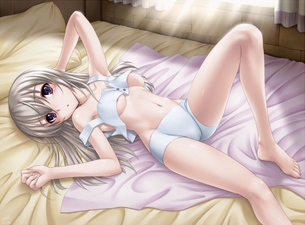エイラ・イルマタル・ユーティライネンの悩殺必死のセクシーポーズのエロ画像！【ストライクウィッチーズ】