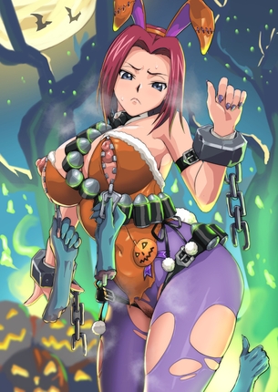 ハロウィンの虹エロ画像