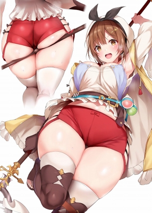 【アトリエ】ライザちゃんのむっちむちな太ももを堪能したい二次画像