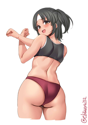 【２次】お尻がエロい女の子のエロ画像その１０４