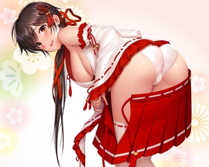 【二次元】可愛い巫女さんのエロ画像 Part.12 50枚