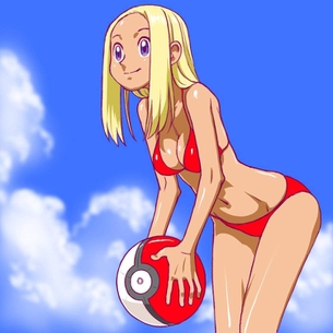 【ポケットモンスター】ビキニのおねえさんのオナネタにできる二次エロ画像