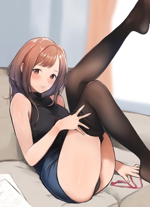【２次】太ももが綺麗な女の子のエロ画像その１１１