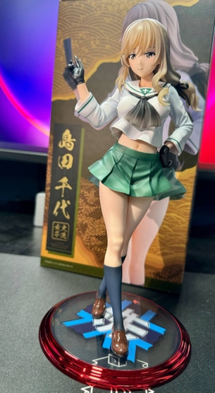 【画像】今日届いたガルパンのフィギュアが最高にエッチすぎるんだが