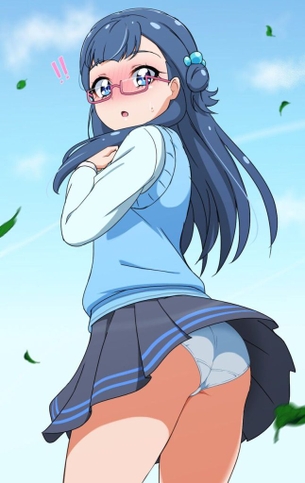 Hないたずらをしたくなるラッキースケベのエロ画像