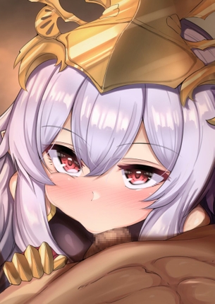 【二次】フェラチオしてる女の子の画像【エロ】　その４２