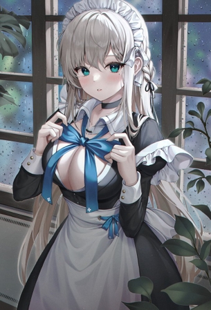 【二次】メイド女子画像　その４２