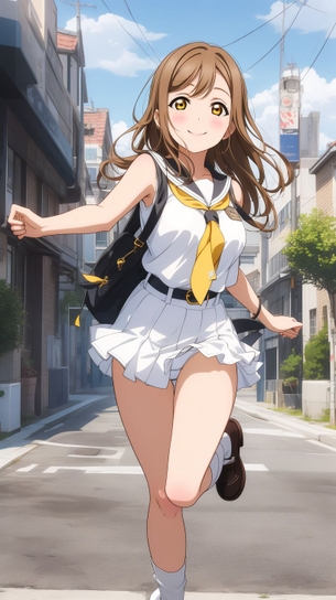『stable-diffusion』【ラブライブ！】Aqours国木田花丸ちゃんのAIエロ画像を大量作成