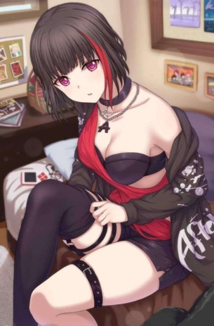 美竹蘭のおっぱいを好き放題ヤリ放題な二次エロ画像【バンドリ！（BanG Dream!）】