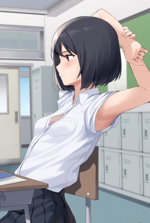 【二次】女の子のワキ・わき・脇・腋画像【エロ】　その６０