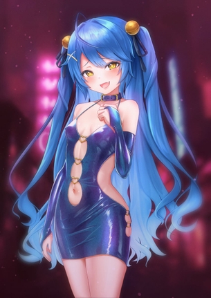 【非・微エロ】水曜日の青髪美少女画像まとめ　その１９６