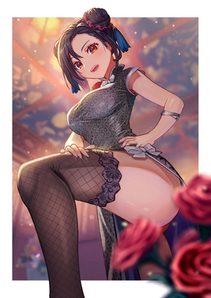 【２次】チャイナ服を着た女の子のエロ画像その４