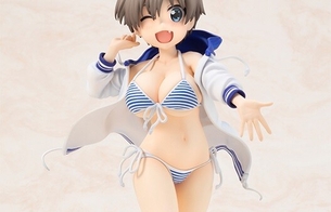 『宇崎ちゃんは遊びたい！』宇崎花のエロいおっぱいの水着姿のエロフィギュア！