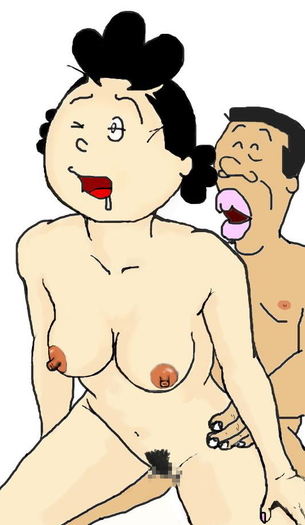 【二次】全国民が確実に一度は見たことあるガチの国民的アニメ“サザエさん”キャラのエロ画像