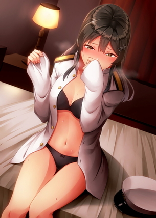 【処女かな？】エッチ前の初な態度が興奮する女の子の二次微エロ画像