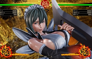 『SAMURAI SPIRITS』新たに参戦した「いろは」のめっちゃエロい3Dモデルのエロスクショ！